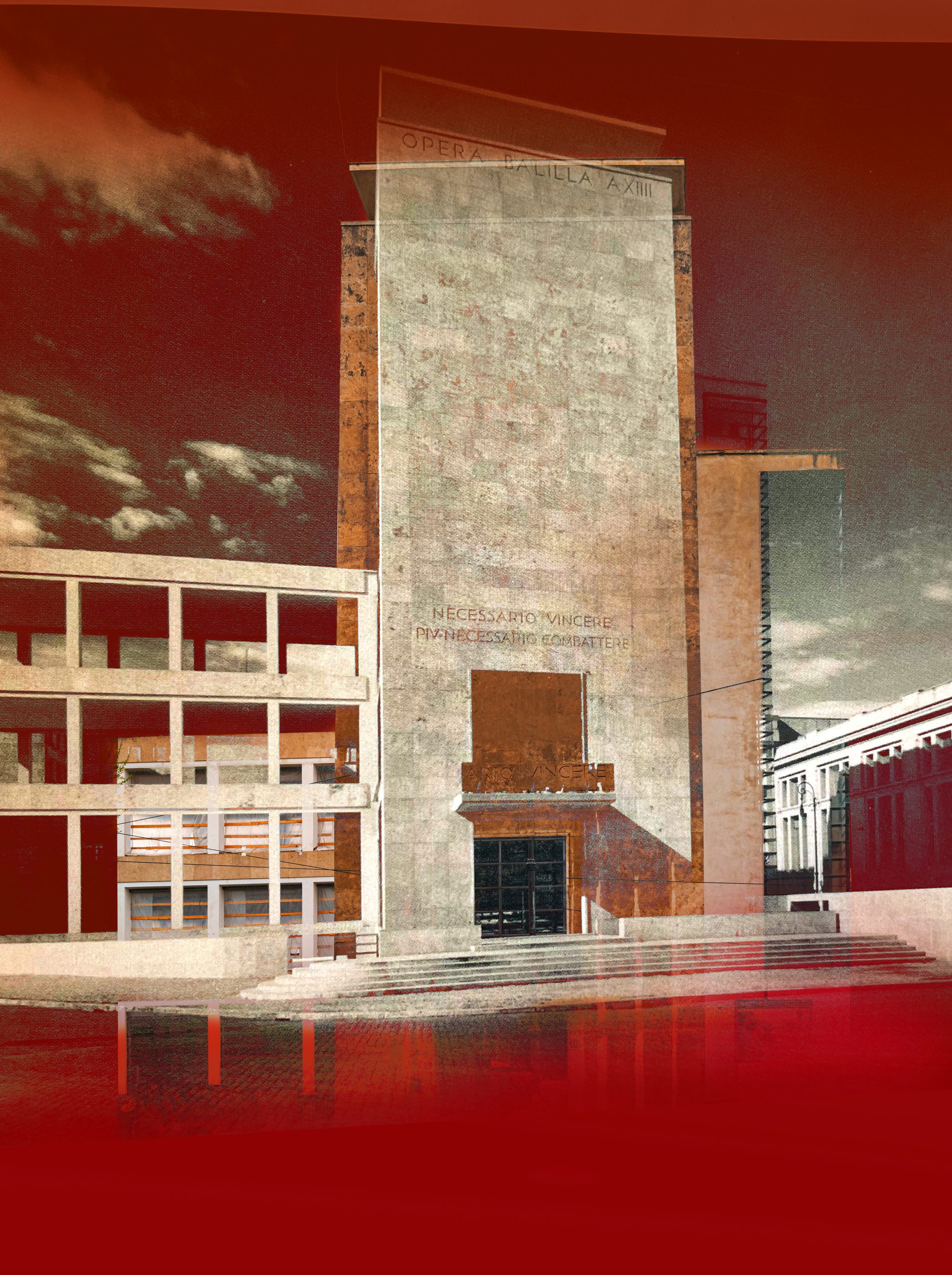 Gianna Spirito, Il colore del razionalismo #40, 2022, stampa in giclé su dibond, 60x80cm Gianna Spirito, Il colore del razionalismo #40, 2022, stampa in giclé su dibond, 60x80cm